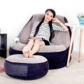 Inflatable Deck Chair With Household Air Pump, Lounger Sofa For Indoor Living Room Bedroom, Outdoor Travel Camping Picnic. 