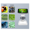 Electron Microscope 4.5 Inch IPS Screen Portable HD Mobile Phone Repair Manual Focus 1080P Magnification 1000X. 