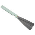 New 0.02 To 1mm 17 Blade Thickness Metric Filler Feeler Gauge Measure Tool. 
