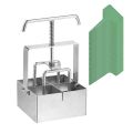 Handheld Soil Blocker 2-Inch Soil Block Maker Soil Blocking Tool for Garden Cultivate Seedlings. 