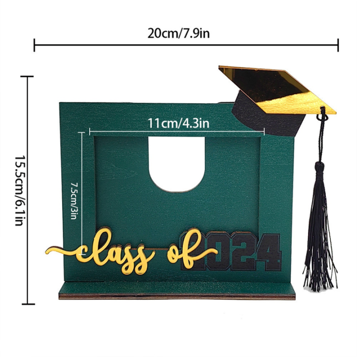Photo%20Frame%20Wooden%20Graduation%20Picture%20Frame%20Bachelor%20Hat%20Letter%20Engraved%20Photo%20Holder%20for%20Office%20Home%20Decoration%20Red%20-%20Image%204