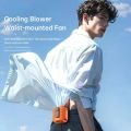Dual Use Rechargeable Neck Fan High Speed Strong Wind Wearable Fan Hands Free 100 Speed Adjustable Cooling Fan Travel. 