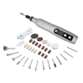 Mini Cordless Rotary Tool Kit, 5-Speed Multi-Purpose 3.7V Power Rotary Tool for Sanding Polishing Drilling DIY Crafts. 