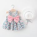 2022 Baby Girl Korean Version New Skirt Girls Fashionable Thin Children's Clothing Summer 4 Princess 3-year-old dress on behalf of the hair. 