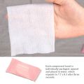 100 Pcs Compressed Towels Portable Disposable Compressed Cotton Coin Tissue Towel for Travel, Camping, Hiking. 