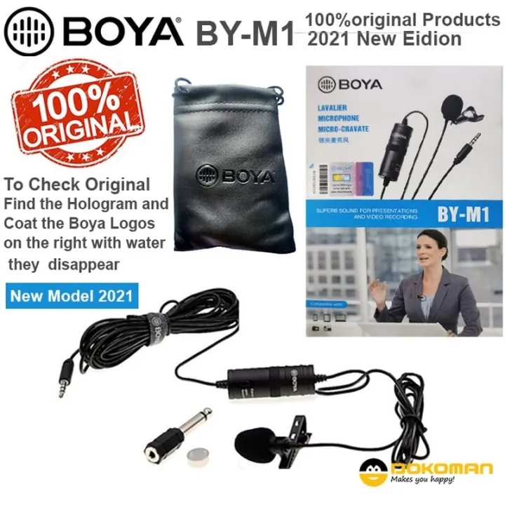 BOYA-M1%20Mic%20(By-M1)%20Condenser%20Microphone,%20Lavalier,%20Omni%20Directional%20Mic%20For%20Mobile,%20Pc%20And%20Dslr%20Camera%20-%20Image%203