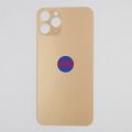Big Hole Back Glass For iPhone 11 Pro Max Back Cover Rear Door Housing Parts Replacement. 