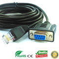 【Clearance Markdowns】db9 rs232 to rj11 serial to rj12 cable for serial rs232 cash drawer link pc cable. 