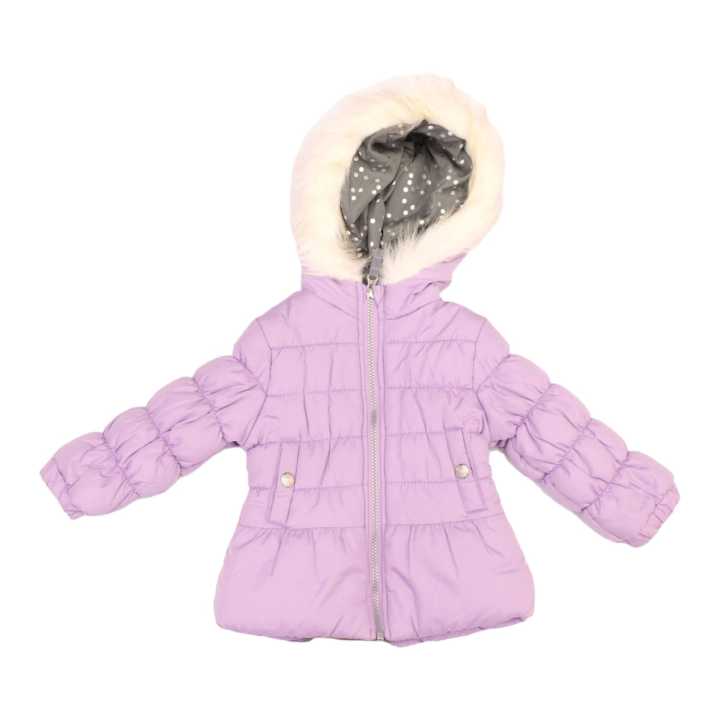 Purple Down Jacket For Girls