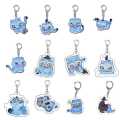 Kpop Demon Hunter Keychain Bracelet Fans Gifts Huntrix Hanging Pendants Heart Necklace Party Accessories. 