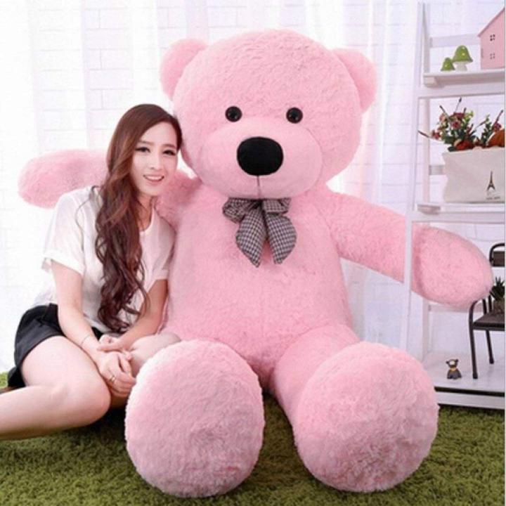 Teddy Bear For Kid And Adult Large Size 6Ft Pink Color Daraz .np