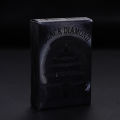 New Black Poker No Color Playing Cards Waterproof PET/PVC Plastic Poker Tourism Souvenir Board Game. 