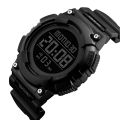 Skmei 1248 Digital Waterproof 50Bar Men's Watch Stop Watch, Chronograph, Alarm Clock Features - Black. 