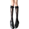 White lace stockings women's calf socks jk summer thin cute Japanese Lolita Lolita stockings. 