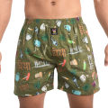 ONE HORN - New Edition (multiple prints): Nepali themed Boxer Shorts for Men | 60*60 Thread Count | 100% Premium Cambric Cotton | Without Pocket. 