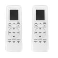 NXFDSIOZ 2X New RG94A/BGEF for Air Conditioner Remote Control RG94A RG94A10 BGEF. 