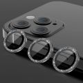 Diamond Gliiter Bling Lens Protection Anti-Scratch Film Phone Lens Protective Film For iPhone 16 15 14 13 Pro Max 13 MINI 12 11. 