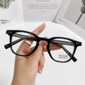 Black Spring Frame Glasses Anti Light Block Ray Cut Women Prescription Glasses. 