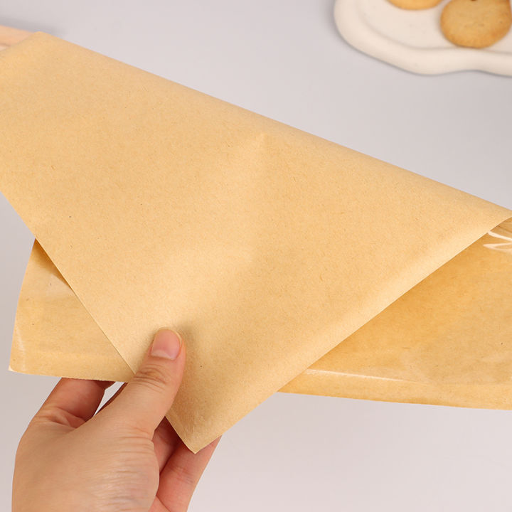10Pcs%20Disposable%20Kraft%20Paper%20With%20Window%20Bread%20Packaging%20Bags%20Oil-proof%20Food%20Bag%20MIO%20Super%20Store%20-%20Image%207
