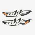 Duke 200 cc Complete Sticker Set. 