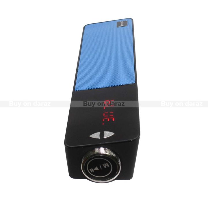 Kisonli%20%20Led%20-809%20Wireless%20Bt%20Clock%20Stereo%20Speaker%20With%20Mobile%20Holder%20-%20Image%204