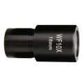 2pcs 10X Microscope Eyepiece Wide Angle Optical Lenses Adapter Field 18mm Professional Ocular Lens Standard. 
