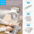 3 In 1 Mini Air Cooler Fan - Air Conditioner With Water and Ice Compartment. 
