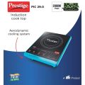 Prestige PIC 29.0 Induction Cooktop 2000 W with Pre-set Indian Menu Options (Blue). 