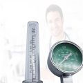 Oxygen Flow Meter Adjustment Oxygen Valve with Regulator oxygen Flow Meter With Rotameter Humidifier Bottle Flow Meter. 