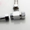 Brass 3 Way Water Diverter Installation Bathroom Valve Connector. 