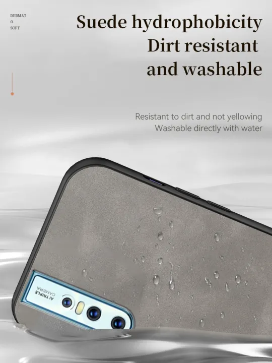 Lereach%20For%20vivo%20V15%20Pro%20/%20S1%20Pro%20Case%20Luxury%20Sheepskin%20Leather%20Shockproof%20Matte%20Back%20Cover%20-%20Image%202
