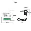 Tuya Smart ZigBee Energy Meter 80A with Clamp Voltage Current 240V. 
