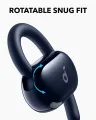 Soundcore V20i by Anker Open-Ear Headphones, Adjustable Ear Hooks, Ultra-Comfort, Snug Fit, Powerful Sound, Clear Calls, IP55, LED Lights, 36H Playtime, Bluetooth 5.4 Earbuds, Multipoint Connection. 