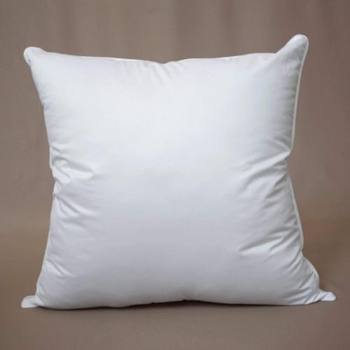 White Korean Fiber cushion 16*16