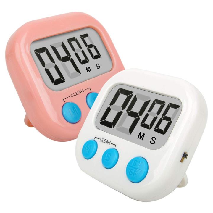 2 Pack Small Digital Timer For Kids Large Display And Loud Alarm Countdown Clock