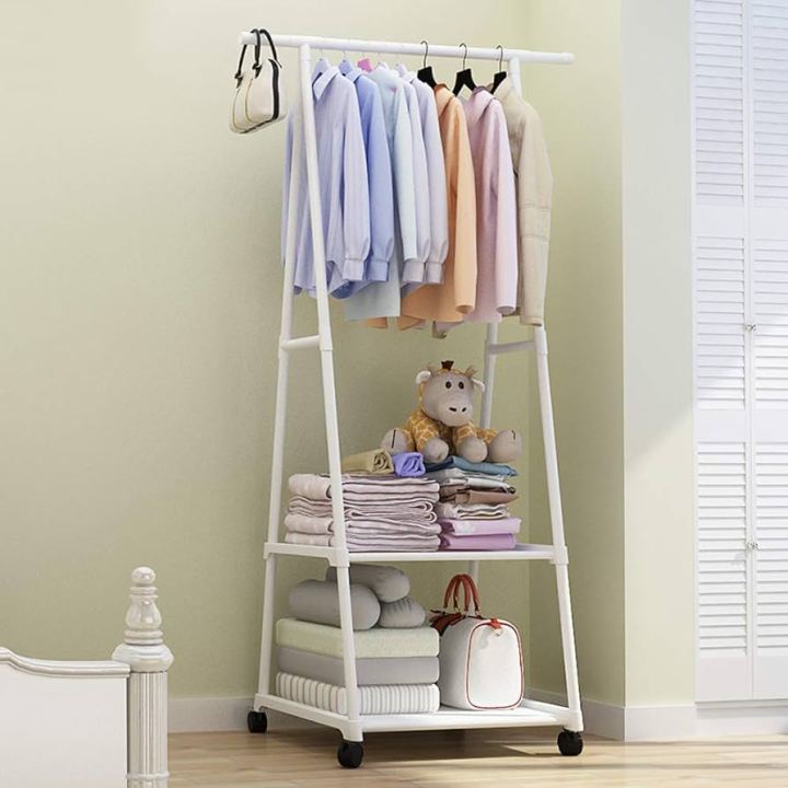 Lightweight%20Triangle%20Simple%20Clothes%20Hanger%20Stand%20Storage%20Rack%20Coat%20Rack%20With%20Wheels%20(Requires%20self%20Assembly)%20-%20Image%203