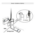 OUMERY WiFi Switch Smart Garage Door Opener Controller Work with Home SmartLife/Tuya APP Control No Hub Require,EU Plug. 