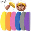 Monja Mini Nail File 100/180 Grit Double Side Washable Buffers Sponge Sanding UV Gel Polishing Block Manicure Pedicure Tool. 