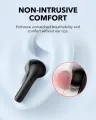 soundcore K20i by Anker, Semi-in-Ear Earbuds, Bluetooth Wireless, 36H Playtime, Fast Charge, Clear Sound, Comfortable Fit, ENC 2-Mic Clear Calls, Custom EQ, IPX5, Bluetooth 5.3, App Control. 