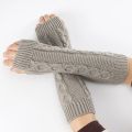 Gloves hand warmer gloves full finger clothing girls warm men and women autumn winter knitting arm set fashion girls punk gothic gloves. 