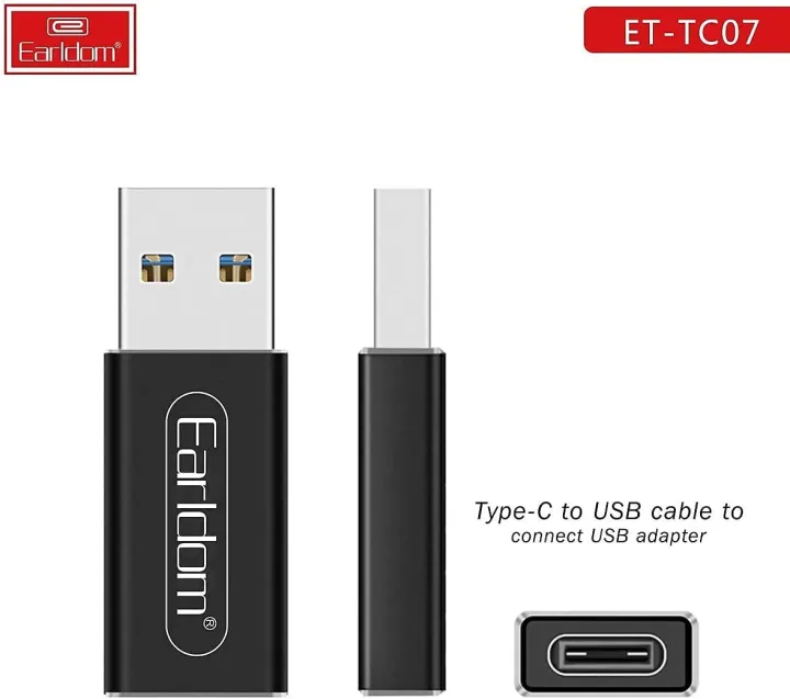 Earldom%20TC07%20Adapter%20USB%20Male%20To%20Type%20C%20Female%20-%20Image%203