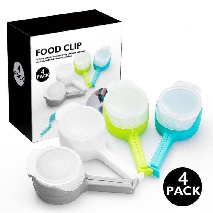 4%20pcs%20Durable%20Plastic%20Food%20Bag%20Clips%20Pour%20Spout%20Leakproof%20Design%20Snack%20Bag%20Sealer%20Reusable%20Airtight%20Seal%20Sealing%20Pour%20Food%20Clip%20Kitchen%20Use%20-%20Image%207