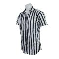 Black And White Stripped Linning Half Shirt For Men - Fashion | Shirts For Men | Men's Wear | Half Shirts |. 