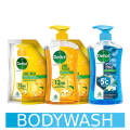Dettol Body Wash and Shower Gel for Women and Men, Cool - 950ml Combo | 500ml Pump + 450ml Refill | Soap-Free Bodywash | 12h Odour Protection. 