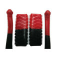 Fancy PVC Two Wheeler Handle Grip Cover for Bike and Scooty  with Liver grip - 1 pair Color may vary. 