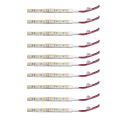 10Pcs 10Cm Waterproof 5050 LED Strip Lights Dc 12V Caravan Boat Car - 5Pcs Blue & 5Pcs Warm White. 