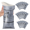 ARELENE Disposable Emergency Urinal Bag,20Pack Portable Camping Pee Bags, Travel Pee Bags, Emergency Portable Urine Bag. 