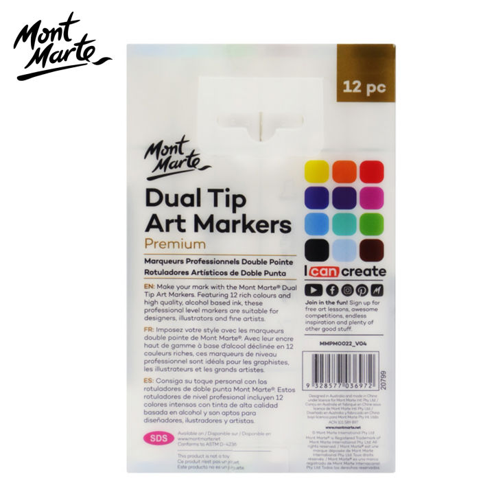 Mont%20Marte%20Dual%20Tip%20Alcohol%20Art%20Markers%2012pc%20By%20KitabKalam%20-%20Image%206