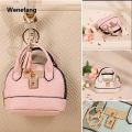 Wenefang Anrushide Mini Fashion Headphone Bag Zipper Coin Purse Wallet With KeyChain Luxury Multifunction For Airpods 4 Pro2 3 2 Galaxy Buds Headphone Bag. 