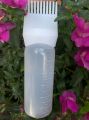 Oil Bottle with Comb Brush , Hair Color Applicator , Oil Applicator Bottle120 ML. 